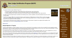 Desktop Screenshot of bjcp.org