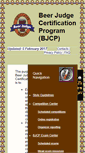 Mobile Screenshot of bjcp.org